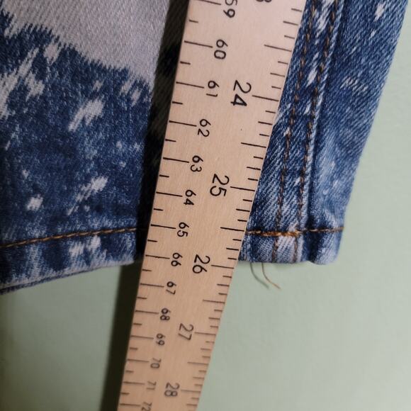 GS-115 Boys Jeans Size 14 Acid Wash Distressed‎ Straight Grunge - Picture 8 of 9